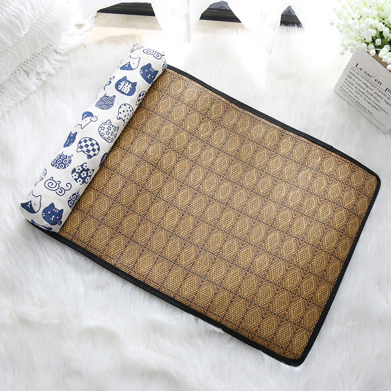 Alfombra fresca transpirable diseño claro