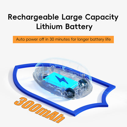 Ratón interactivo con apagado automático tras inactividad