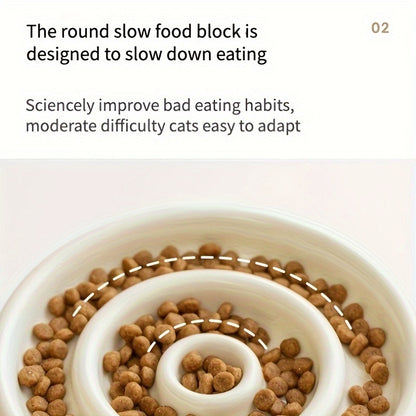 Detalle del patrón interior del comedero slow feeder